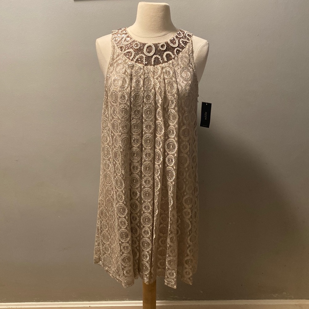 Alfani Beaded Cocktail Dress